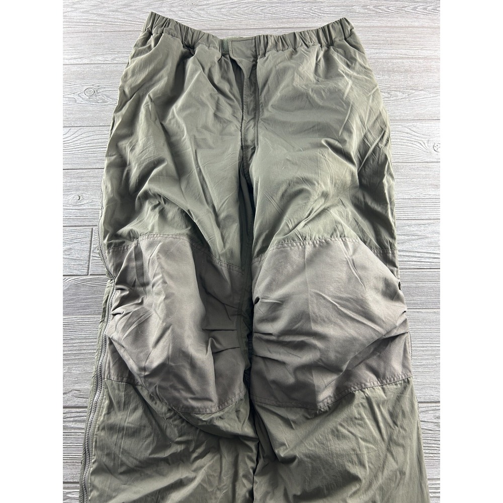 Wild Things Snow Pants Mens Large Gray Long Tactical Loft Primaloft Ecwcs USA
